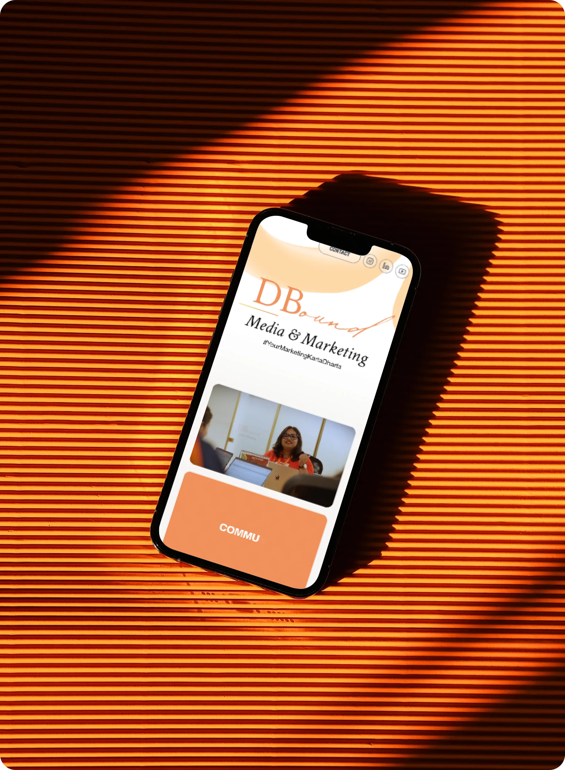 DBound mobile branding