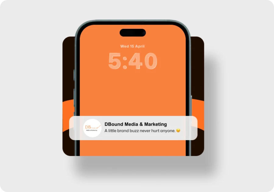 dbound mobile notification