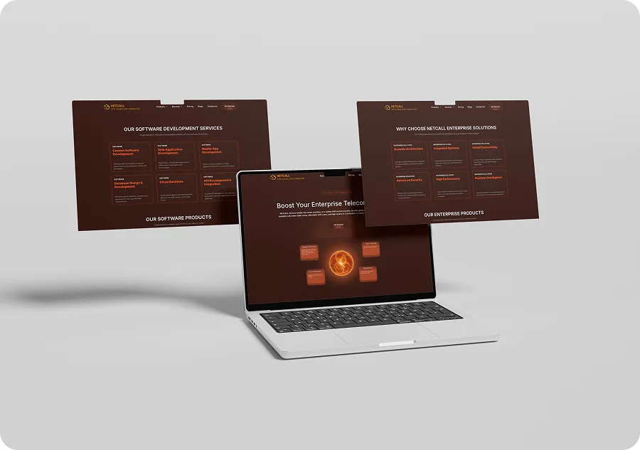 netcall branding