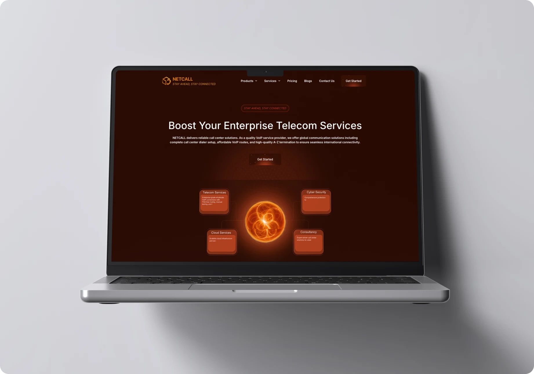 Netcall website